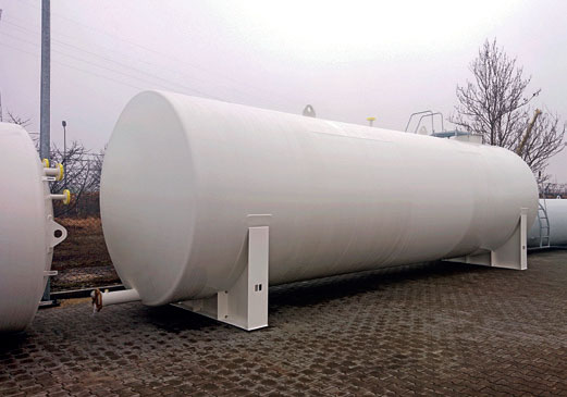 Storage tanks for water - Aboveground single skin tank