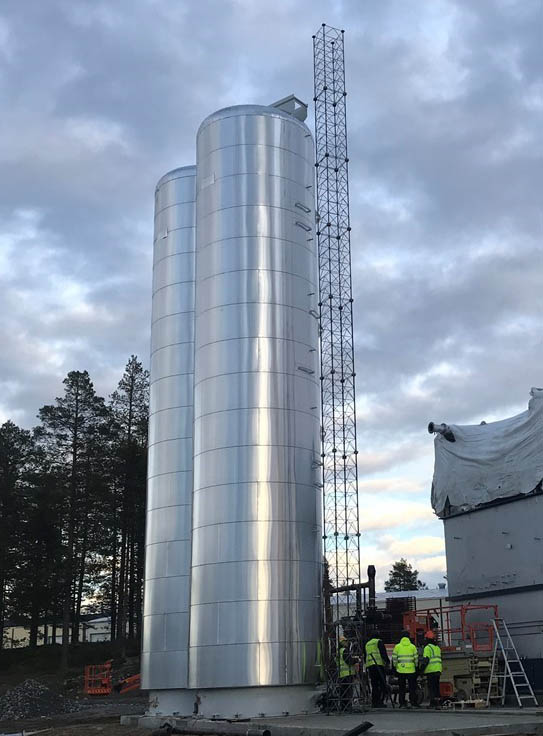 Tanks for bioenergy heating systems